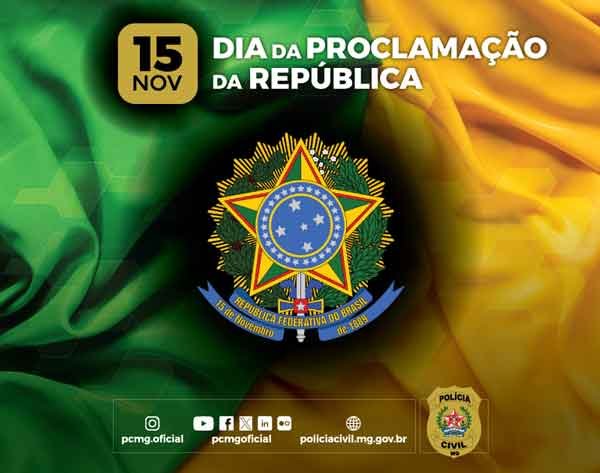 15 de novembro – Proclamação da República do Brasil – CBMMS