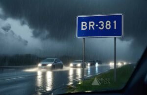 Alerta de Perigo: Chuvas intensas e ventos fortes ameaçam diversas Cidades de Minas Gerais, veja a lista