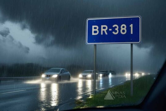 Alerta de Perigo: Chuvas intensas e ventos fortes ameaçam diversas Cidades de Minas Gerais, veja a lista