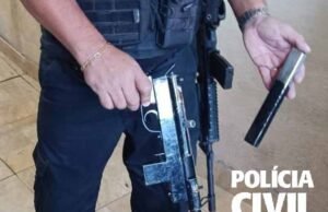 Criança registra abusos em diário e Polícia Civil apreende submetralhadora com suspeito em Manhuaçu