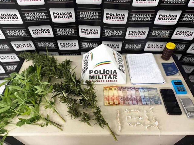 Polícia-Militar-de-João-Monlevade-prende-homem-por-tráfico-de-drogas-e-apreende-entorpecentes