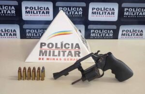 Polícia Militar prende autor de cárcere privado e posse ilegal de arma em Barão de Cocais Divulgação: PMMG