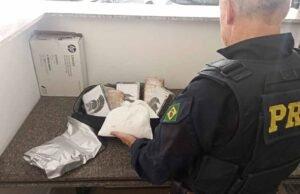 “Só uma entrega”: taxista que aceitou R$ 1.100 é preso com mais de 9 kg de cocaína na BR-381