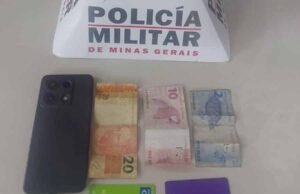 João Monlevade: casal tenta fugir de ônibus após furto, mas são presos na BR-381 Divulgação: 17ª CIA PM IND - João Monlevade - Instagram: @17ciapmind