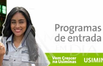 Usiminas abre vagas para estágio, trainee e jovem aprendiz em Minas