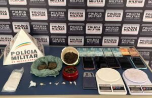 Dionísio; PM prende cinco e apreende menor em operação contra tráfico que usava o Instagram para promover drogas