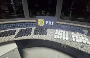 PRF apreende mais de 7 kg de haxixe escondidos em motocicleta na BR-381 com destino a João Monlevade