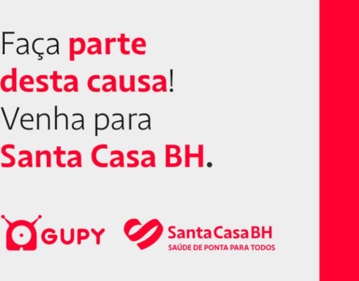 Santa Casa BH tem oportunidades para assistente, auxiliar, técnico, enfermeira, copeira e muito mais, compartilhem!