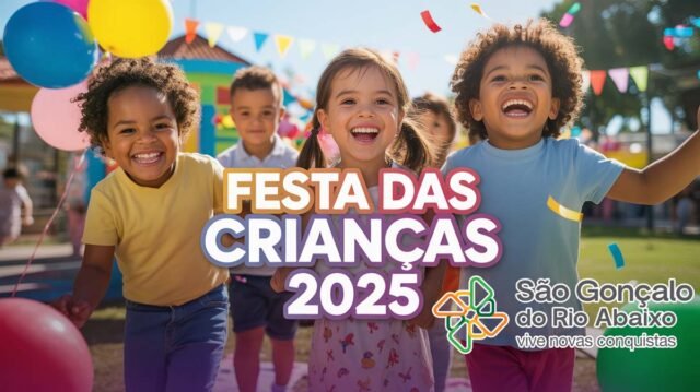 Festa-das-Crianças-2025-em-São-Gonçalo-do-Rio-Abaixo-traz-brinquedos,-shows,-oficinas-e-transporte-gratuito-no-dia-12-de-outubro