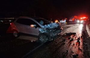 Colisão grave na BR-262 deixa um morto e seis feridos em Rio Casca