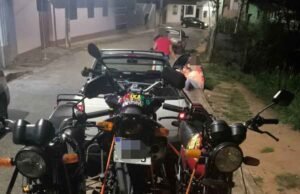 Dom Silvério: Polícia prende três por direção perigosa e corrupção de menores