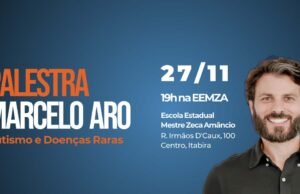 Evento é hoje (27/11): vereador Luiz Carlos reforça convite para palestra de Marcelo Aro em Itabira