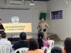 Polícia Militar reúne comerciantes de Alvinópolis para fortalecer Rede de Comércios Protegidos