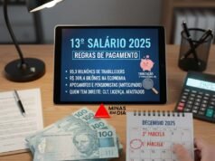 Segunda parcela do décimo terceiro deve ser depositada até dia 19