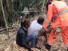 Vídeo; Casal perdido em mata entre Itabira e João Monlevade é encontrado por populares