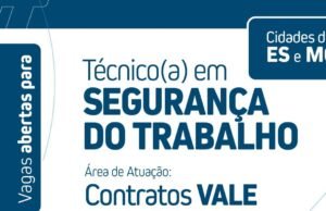 Pelicano Construções abre vagas para Técnico(a) em Segurança do Trabalho em cidades de MG e ES