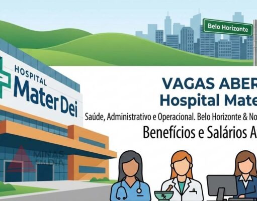 Rede Mater Dei de Saúde abre vagas em Belo Horizonte, Nova Lima e Betim