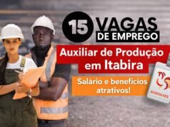 Agroaves abre 15 vagas de emprego para auxiliar de produção em Itabira com salário e benefícios atrativos