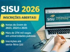 Com mais de 7 mil cursos, Sisu 2026 inicia inscrições para instituições públicas de todo o país