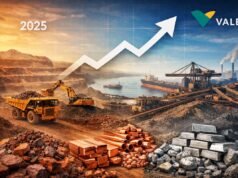 Vale supera metas de produção em 2025 e atinge recordes em minério de ferro e cobre