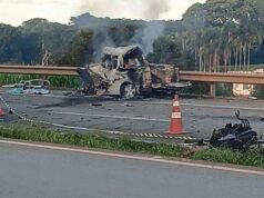 Vídeo; Acidente na BR-381 deixa quatro mortos e um ferido grave