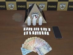 Homem é preso por tráfico de drogas durante Carnaval em Alvinópolis