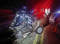 Tragédia em MG : Pai e filho de 5 anos morrem em colisão frontal entre carro e carreta na BR-459