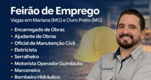 Construtora Dinâmica busca profissionais em Mariana e Ouro Preto; confira os requisitos