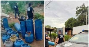 PCMG recupera carga de botijões saqueada durante enchentes em Ubá