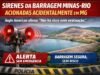 Anglo American confirma disparo acidental de sirenes em Conceição do Mato Dentro