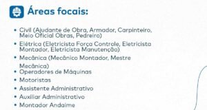 Milplan Engenharia promove Feirão de Vagas para obra em Conceição do Mato Dentro