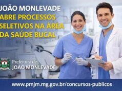 Prefeitura de João Monlevade abre processos seletivos na área da saúde bucal
