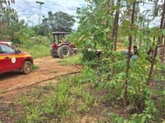 Soldador morre prensado por caçamba durante manutenção em zona rural em Minas