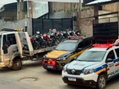 Polícia apreende oito motos após manobras perigosas em Manhuaçu