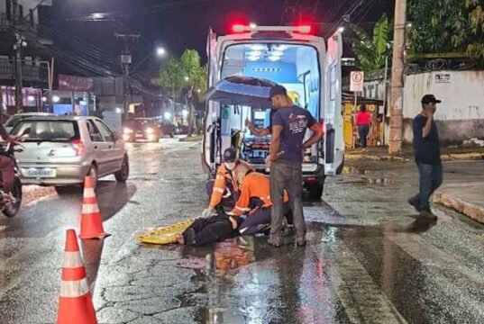 Adolescente de 16 anos é atropelada na faixa de pedestres em João Monlevade