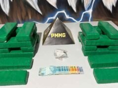 Santana do Paraíso; PM prende homem com cerca de 20 kg de maconha