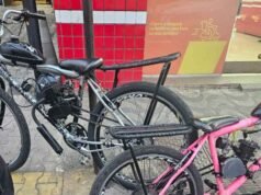 Polícia Militar remove bicicletas motorizadas irregulares durante operação em João Monlevade