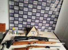 Manhuaçu; Operação policial apreende revólver, espingardas e munições