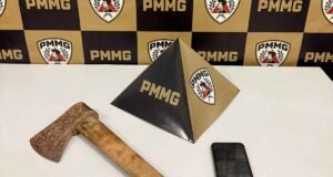 Homem é preso em Rio Piracicaba por ameaçar invadir escola com arma e faca