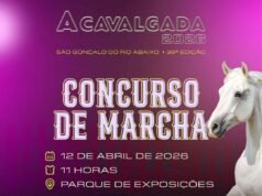 São Gonçalo do Rio Abaixo prepara 38ª edição da Cavalgada com Concurso de Marcha e premiação de até R$ 1.000