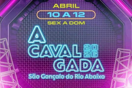 É Hoje! Cavalgada 2026 em São Gonçalo do Rio Abaixo terá shows de Mari Fernandez e Os Menotti