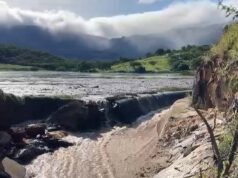 Vídeo; Risco de rompimento da Barragem Lages mobiliza bombeiros e evacua 114 pessoas em Porteirinha/MG