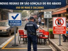 São Gonçalo do Rio Abaixo passa a ter novas regras para uso de ruas e calçadas