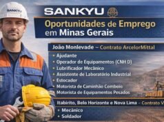 Sankyu; Contrato da ArcelorMittal e Vale para atuar em João Monlevade, BH, Itabirito e Nova Lima, saiba como participar!