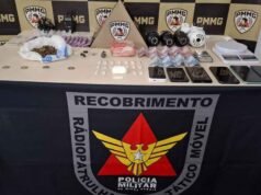 PM prende dois suspeitos por tentativa de homicídio e tráfico em João Monlevade