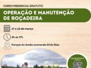 Oportunidade! Prefeitura de João Monlevade oferece curso gratuito de operação e manutenção de roçadeira