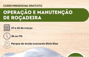 Oportunidade! Prefeitura de João Monlevade oferece curso gratuito de operação e manutenção de roçadeira