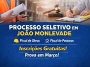 Prefeitura de João Monlevade abre processo seletivo com vagas e inscrições gratuitas, saiba como fazer o cadastro