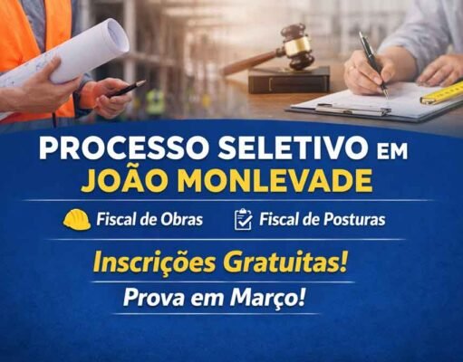 Prefeitura de João Monlevade abre processo seletivo com vagas e inscrições gratuitas, saiba como fazer o cadastro