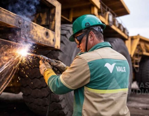 Vale abre vagas em Itabira com oportunidades para estágio, engenharia e operação de mina